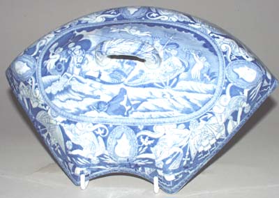 Supper Set Segment Dish Cover c1820